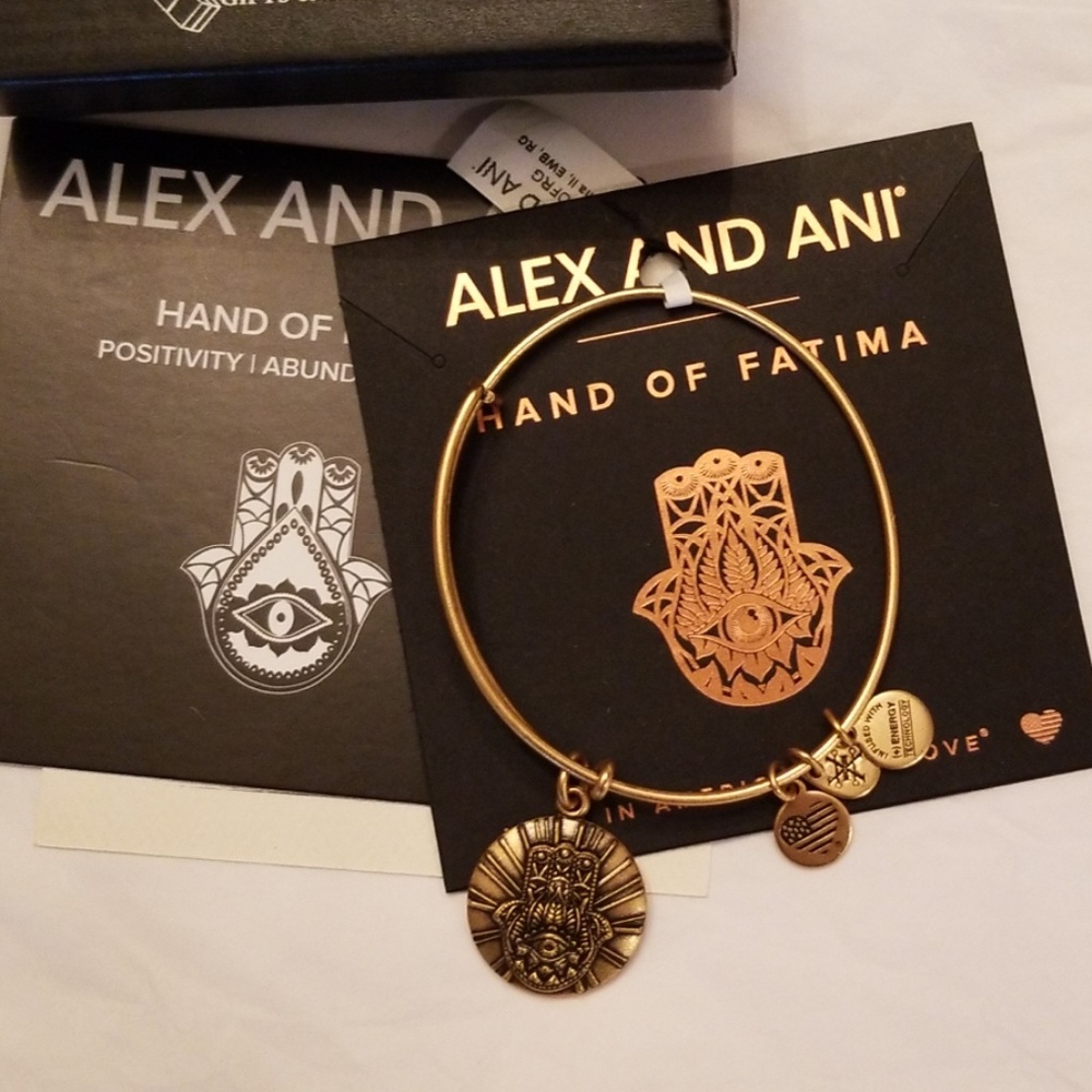 Hand of Fatima II Expandable Rafaelian Bangle